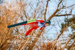 10.02.2023, Hinzenbach, Austria (AUT): Sina Arnet (SUI) - FIS world cup ski jumping women, individual HS90, Hinzenbach (AUT). www.nordicfocus.com. © Modica/NordicFocus. Every downloaded picture is fee-liable.