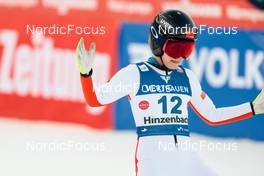 10.02.2023, Hinzenbach, Austria (AUT): Qi Liu (CHN) - FIS world cup ski jumping women, individual HS90, Hinzenbach (AUT). www.nordicfocus.com. © Modica/NordicFocus. Every downloaded picture is fee-liable.