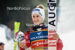 10.02.2023, Hinzenbach, Austria (AUT): Eva Pinkelnig (AUT) - FIS world cup ski jumping women, individual HS90, Hinzenbach (AUT). www.nordicfocus.com. © Modica/NordicFocus. Every downloaded picture is fee-liable.