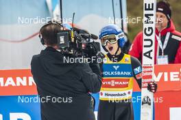 11.02.2023, Hinzenbach, Austria (AUT): Eva Pinkelnig (AUT) - FIS world cup ski jumping women, individual HS90, Hinzenbach (AUT). www.nordicfocus.com. © Modica/NordicFocus. Every downloaded picture is fee-liable.