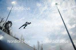 11.02.2023, Hinzenbach, Austria (AUT): Alexandria Loutitt (CAN) - FIS world cup ski jumping women, individual HS90, Hinzenbach (AUT). www.nordicfocus.com. © Modica/NordicFocus. Every downloaded picture is fee-liable.