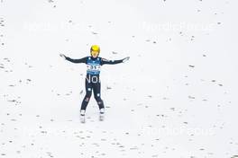 11.02.2023, Hinzenbach, Austria (AUT): Pauline Hessler (GER) - FIS world cup ski jumping women, individual HS90, Hinzenbach (AUT). www.nordicfocus.com. © Modica/NordicFocus. Every downloaded picture is fee-liable.