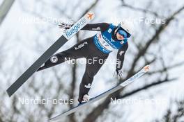 11.02.2023, Hinzenbach, Austria (AUT): Paige Jones (USA) - FIS world cup ski jumping women, individual HS90, Hinzenbach (AUT). www.nordicfocus.com. © Modica/NordicFocus. Every downloaded picture is fee-liable.
