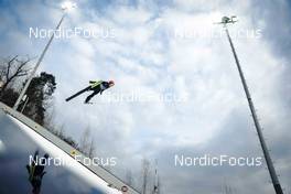 11.02.2023, Hinzenbach, Austria (AUT): Selina Freitag (GER) - FIS world cup ski jumping women, individual HS90, Hinzenbach (AUT). www.nordicfocus.com. © Modica/NordicFocus. Every downloaded picture is fee-liable.