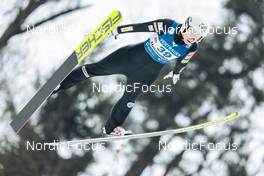 11.02.2023, Hinzenbach, Austria (AUT): Josephine Pagnier (FRA) - FIS world cup ski jumping women, individual HS90, Hinzenbach (AUT). www.nordicfocus.com. © Modica/NordicFocus. Every downloaded picture is fee-liable.