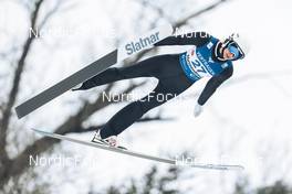 11.02.2023, Hinzenbach, Austria (AUT): Daniela Haralambie (ROU) - FIS world cup ski jumping women, individual HS90, Hinzenbach (AUT). www.nordicfocus.com. © Modica/NordicFocus. Every downloaded picture is fee-liable.