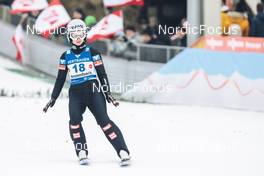 11.02.2023, Hinzenbach, Austria (AUT): Julia Muehlbacher (AUT) - FIS world cup ski jumping women, individual HS90, Hinzenbach (AUT). www.nordicfocus.com. © Modica/NordicFocus. Every downloaded picture is fee-liable.
