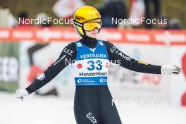 11.02.2023, Hinzenbach, Austria (AUT): Lara Malsiner (ITA) - FIS world cup ski jumping women, individual HS90, Hinzenbach (AUT). www.nordicfocus.com. © Modica/NordicFocus. Every downloaded picture is fee-liable.