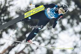 11.02.2023, Hinzenbach, Austria (AUT): Agnes Reisch (GER) - FIS world cup ski jumping women, individual HS90, Hinzenbach (AUT). www.nordicfocus.com. © Modica/NordicFocus. Every downloaded picture is fee-liable.
