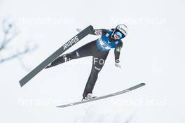 11.02.2023, Hinzenbach, Austria (AUT): Ajda Kosnjek (SLO) - FIS world cup ski jumping women, individual HS90, Hinzenbach (AUT). www.nordicfocus.com. © Modica/NordicFocus. Every downloaded picture is fee-liable.