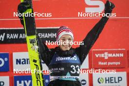 13.03.2023, Lillehammer, Norway (NOR): Silje Opseth (NOR) - FIS world cup ski jumping women, individual HS140, Lillehammer (NOR). www.nordicfocus.com. © Thibaut/NordicFocus. Every downloaded picture is fee-liable.