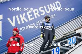 19.03.2023, Vikersund, Norway (NOR): Abigail Strate (CAN) - FIS ski flying women, individual HS240, Vikersund (NOR). www.nordicfocus.com. © Thibaut/NordicFocus. Every downloaded picture is fee-liable.