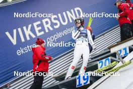 19.03.2023, Vikersund, Norway (NOR): Anna Odine Stroem (NOR) - FIS ski flying women, individual HS240, Vikersund (NOR). www.nordicfocus.com. © Thibaut/NordicFocus. Every downloaded picture is fee-liable.