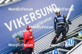 19.03.2023, Vikersund, Norway (NOR): Maren Lundby (NOR) - FIS ski flying women, individual HS240, Vikersund (NOR). www.nordicfocus.com. © Thibaut/NordicFocus. Every downloaded picture is fee-liable.
