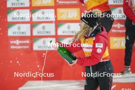 24.03.2023, Lahti, Finland (FIN): Chiara Kreuzer (AUT) - FIS world cup ski jumping women, cups, Lahti (FIN). www.nordicfocus.com. © Thibaut/NordicFocus. Every downloaded picture is fee-liable.