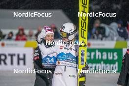 01.03.2023, Planica, Slovenia (SLO): Silje Opseth (NOR), Maren Lundby (NOR), (l-r)  - FIS nordic world ski championships ski jumping women, individual HS138, Planica (SLO). www.nordicfocus.com. © Thibaut/NordicFocus. Every downloaded picture is fee-liable.