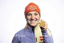 23.02.2023, Planica, Slovenia (SLO): Katharina Althaus (GER) - FIS nordic world ski championships ski jumping women, medals, Planica (SLO). www.nordicfocus.com. © Modica/NordicFocus. Every downloaded picture is fee-liable.