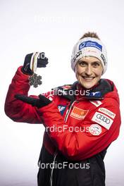 23.02.2023, Planica, Slovenia (SLO): Eva Pinkelnig (AUT) - FIS nordic world ski championships ski jumping women, medals, Planica (SLO). www.nordicfocus.com. © Modica/NordicFocus. Every downloaded picture is fee-liable.