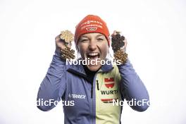 23.02.2023, Planica, Slovenia (SLO): Katharina Althaus (GER) - FIS nordic world ski championships ski jumping women, medals, Planica (SLO). www.nordicfocus.com. © Modica/NordicFocus. Every downloaded picture is fee-liable.