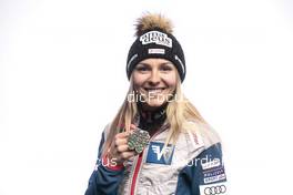 23.02.2023, Planica, Slovenia (SLO): Chiara Kreuzer (AUT) - FIS nordic world ski championships ski jumping women, medals, Planica (SLO). www.nordicfocus.com. © Modica/NordicFocus. Every downloaded picture is fee-liable.