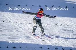25.02.2023, Planica, Slovenia (SLO): Samantha Macuga (USA) - FIS nordic world ski championships ski jumping women, team HS100, Planica (SLO). www.nordicfocus.com. © Thibaut/NordicFocus. Every downloaded picture is fee-liable.