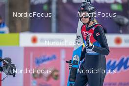 25.02.2023, Planica, Slovenia (SLO): Nicole Maurer (CAN) - FIS nordic world ski championships ski jumping women, team HS100, Planica (SLO). www.nordicfocus.com. © Thibaut/NordicFocus. Every downloaded picture is fee-liable.