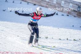 25.02.2023, Planica, Slovenia (SLO): Josephine Pagnier (FRA) - FIS nordic world ski championships ski jumping women, team HS100, Planica (SLO). www.nordicfocus.com. © Thibaut/NordicFocus. Every downloaded picture is fee-liable.