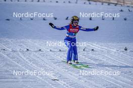 25.02.2023, Planica, Slovenia (SLO): Paulina Cieslar (POL) - FIS nordic world ski championships ski jumping women, team HS100, Planica (SLO). www.nordicfocus.com. © Thibaut/NordicFocus. Every downloaded picture is fee-liable.