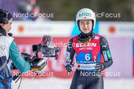 25.02.2023, Planica, Slovenia (SLO): Nozomi Maruyama (JPN) - FIS nordic world ski championships ski jumping women, team HS100, Planica (SLO). www.nordicfocus.com. © Thibaut/NordicFocus. Every downloaded picture is fee-liable.