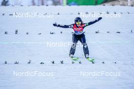 25.02.2023, Planica, Slovenia (SLO): Emma Chervet (FRA) - FIS nordic world ski championships ski jumping women, team HS100, Planica (SLO). www.nordicfocus.com. © Thibaut/NordicFocus. Every downloaded picture is fee-liable.