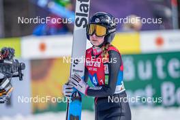 25.02.2023, Planica, Slovenia (SLO): Lilou Zepchi (FRA) - FIS nordic world ski championships ski jumping women, team HS100, Planica (SLO). www.nordicfocus.com. © Thibaut/NordicFocus. Every downloaded picture is fee-liable.