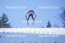 25.02.2023, Planica, Slovenia (SLO): Paige Jones (USA) - FIS nordic world ski championships ski jumping women, team HS100, Planica (SLO). www.nordicfocus.com. © Thibaut/NordicFocus. Every downloaded picture is fee-liable.