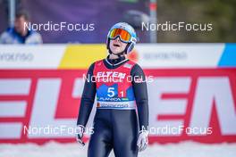 25.02.2023, Planica, Slovenia (SLO): Natalie Eilers (CAN) - FIS nordic world ski championships ski jumping women, team HS100, Planica (SLO). www.nordicfocus.com. © Thibaut/NordicFocus. Every downloaded picture is fee-liable.