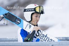 22.02.2023, Planica, Slovenia (SLO): Qingyue Peng (CHN) - FIS nordic world ski championships ski jumping women, training, Planica (SLO). www.nordicfocus.com. © Thibaut/NordicFocus. Every downloaded picture is fee-liable.