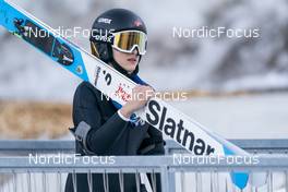 22.02.2023, Planica, Slovenia (SLO): Abigail Strate (CAN) - FIS nordic world ski championships ski jumping women, training, Planica (SLO). www.nordicfocus.com. © Thibaut/NordicFocus. Every downloaded picture is fee-liable.