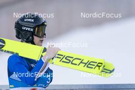 22.02.2023, Planica, Slovenia (SLO): Tetiana Pylypchuk (UKR) - FIS nordic world ski championships ski jumping women, training, Planica (SLO). www.nordicfocus.com. © Thibaut/NordicFocus. Every downloaded picture is fee-liable.