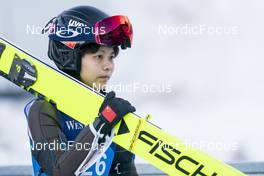 22.02.2023, Planica, Slovenia (SLO): Qi Liu (CHN) - FIS nordic world ski championships ski jumping women, training, Planica (SLO). www.nordicfocus.com. © Thibaut/NordicFocus. Every downloaded picture is fee-liable.