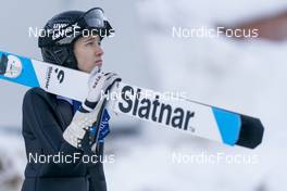 22.02.2023, Planica, Slovenia (SLO): Nicole Maurer (CAN) - FIS nordic world ski championships ski jumping women, training, Planica (SLO). www.nordicfocus.com. © Thibaut/NordicFocus. Every downloaded picture is fee-liable.