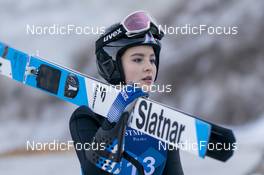 22.02.2023, Planica, Slovenia (SLO): Mariya Yudakova (KAZ) - FIS nordic world ski championships ski jumping women, training, Planica (SLO). www.nordicfocus.com. © Thibaut/NordicFocus. Every downloaded picture is fee-liable.