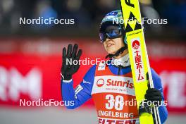 15.12.2023, Engelberg, Switzerland (SUI): Yuki Ito (JPN) - FIS world cup ski jumping women, individual HS140, Engelberg (SUI). www.nordicfocus.com. © Thibaut/NordicFocus. Every downloaded picture is fee-liable
