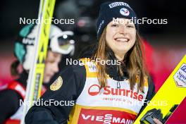 15.12.2023, Engelberg, Switzerland (SUI): Josephine Pagnier (FRA) - FIS world cup ski jumping women, individual HS140, Engelberg (SUI). www.nordicfocus.com. © Thibaut/NordicFocus. Every downloaded picture is fee-liable