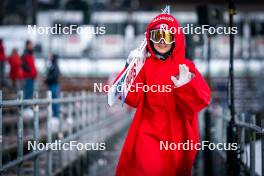 14.12.2023, Engelberg, Switzerland (SUI): Abigail Strate (CAN) - FIS world cup ski jumping women, training, Engelberg (SUI). www.nordicfocus.com. © Thibaut/NordicFocus. Every downloaded picture is fee-liable
