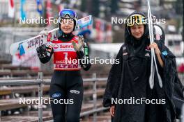 14.12.2023, Engelberg, Switzerland (SUI): Taja Bodlaj (SLO) - FIS world cup ski jumping women, training, Engelberg (SUI). www.nordicfocus.com. © Thibaut/NordicFocus. Every downloaded picture is fee-liable