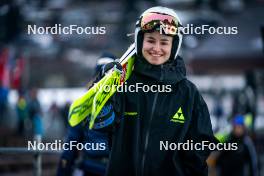14.12.2023, Engelberg, Switzerland (SUI): Nika Kriznar (SLO) - FIS world cup ski jumping women, training, Engelberg (SUI). www.nordicfocus.com. © Thibaut/NordicFocus. Every downloaded picture is fee-liable
