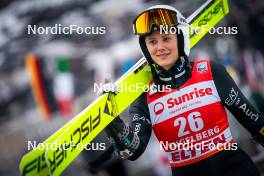 14.12.2023, Engelberg, Switzerland (SUI): Annika Sieff (ITA) - FIS world cup ski jumping women, training, Engelberg (SUI). www.nordicfocus.com. © Thibaut/NordicFocus. Every downloaded picture is fee-liable