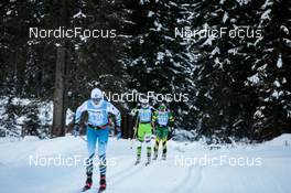 14.01.2023, Sexten, Italy (ITA): Anna Marie Hejna, Hanne Skulbru, (l-r)  - Ski Classics Pustertaler Ski Marathon - Sexten (ITA). www.nordicfocus.com. © Vanzetta/NordicFocus. Every downloaded picture is fee-liable.