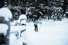 14.01.2023, Sexten, Italy (ITA): Pro Athletes warming up   - Ski Classics Pustertaler Ski Marathon - Sexten (ITA). www.nordicfocus.com. © Vanzetta/NordicFocus. Every downloaded picture is fee-liable.