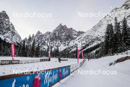 14.01.2023, Sexten, Italy (ITA): The start area   - Ski Classics Pustertaler Ski Marathon - Sexten (ITA). www.nordicfocus.com. © Vanzetta/NordicFocus. Every downloaded picture is fee-liable.