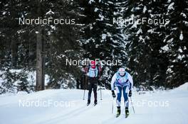 14.01.2023, Sexten, Italy (ITA): Jennifer Lambert, Katje Feldman, (l-r)  - Ski Classics Pustertaler Ski Marathon - Sexten (ITA). www.nordicfocus.com. © Vanzetta/NordicFocus. Every downloaded picture is fee-liable.