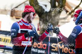 14.01.2023, Sexten, Italy (ITA): Paul Combey   - Ski Classics Pustertaler Ski Marathon - Sexten (ITA). www.nordicfocus.com. © Vanzetta/NordicFocus. Every downloaded picture is fee-liable.